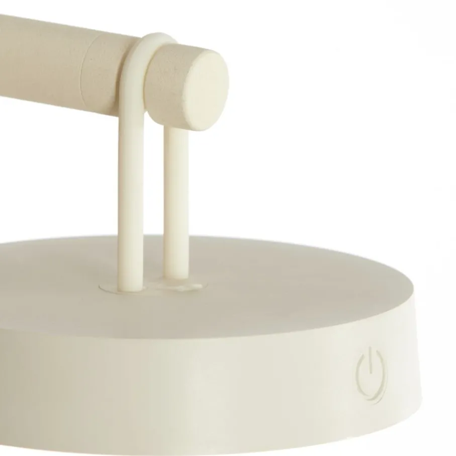 Buitenverlichting<Light - Living Light & Living Wandlamp Toliara Crème - LED - Ø 19 cm