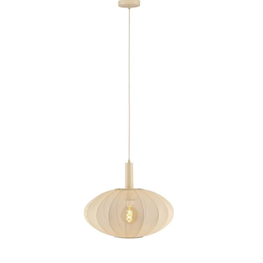 Hanglampen<Lucide Hanglamp Corina Beige - E27 - Ø 50 cm
