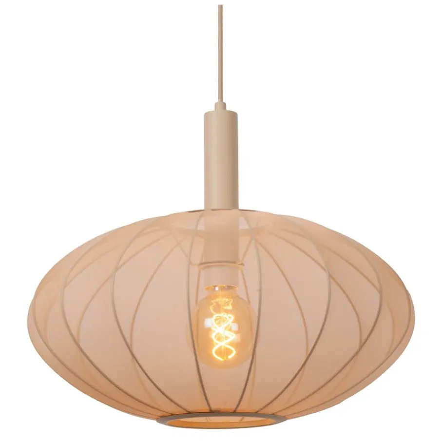 Hanglampen<Lucide Hanglamp Corina Beige - E27 - Ø 50 cm