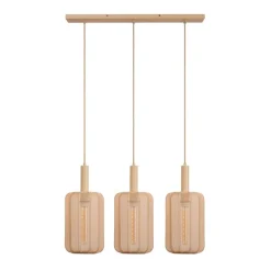 Hanglampen<Lucide Hanglamp Corina Beige - 3 x E27 - 90 cm breed