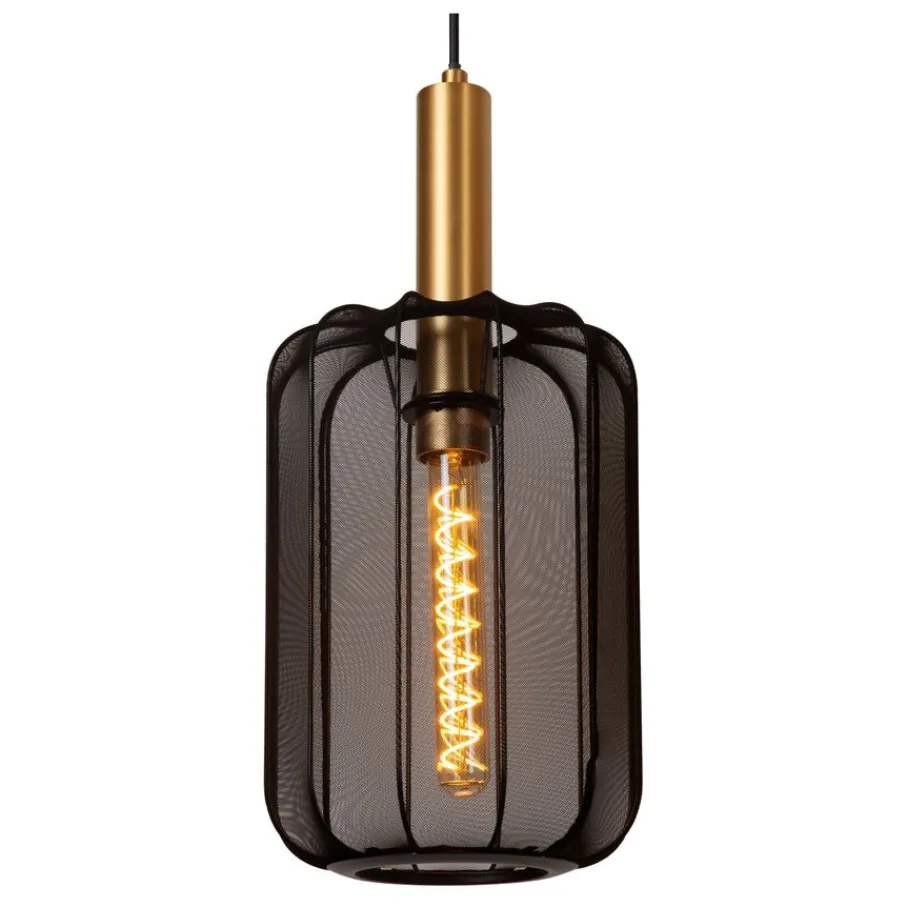 Hanglampen<Lucide Hanglamp Corina Zwart - 3 x E27 - 90 cm breed