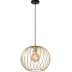 Hanglampen<Lucide Hanglamp Danza Goud - E27 - Ø 40 cm
