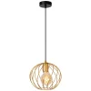 Hanglampen<Lucide Hanglamp Danza Goud - E27 - Ø 25 cm