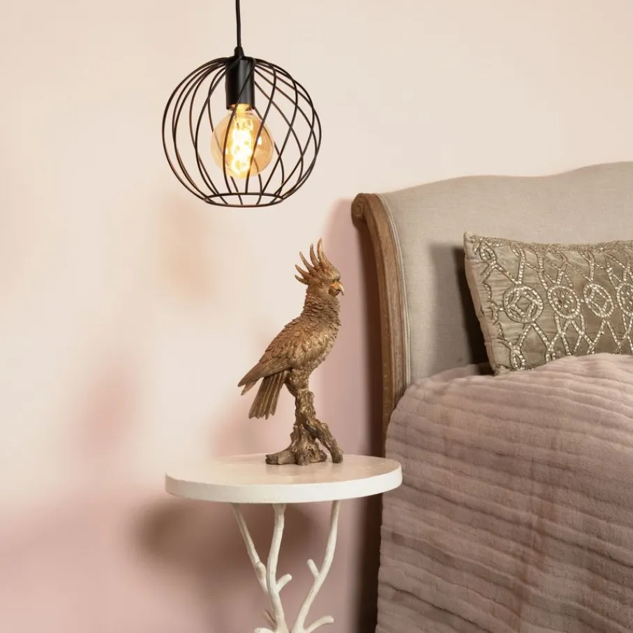 Hanglampen<Lucide Hanglamp Danza Zwart - E27 - Ø 25 cm