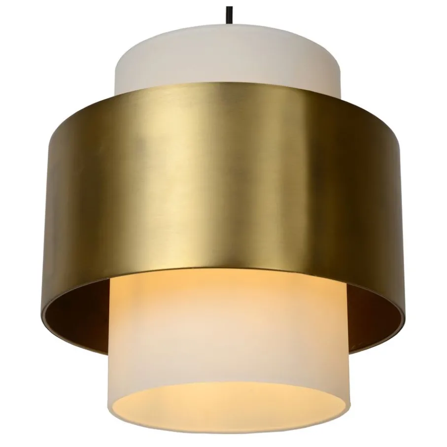 Hanglampen<Lucide Hanglamp Firmin Goud - E27 - Ø 30 cm