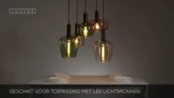 Hanglampen<Lucide Hanglamp Ilona Multi - 5 x E27 - Ø 65 cm