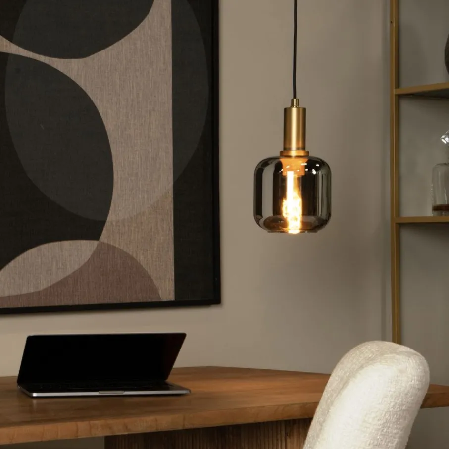 Hanglampen<Lucide Hanglamp Joanet Zwart - E27 - Ø 16 cm