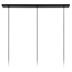 Hanglampen<Lucide Hanglamp Joanet Zwart - 3 x E27 - 110 cm breed