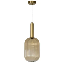 Hanglampen<Lucide Hanglamp Maloto Goud - E27 - Ø 20 cm