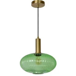Hanglampen<Lucide Hanglamp Maloto Groen - E27 - Ø 30 cm