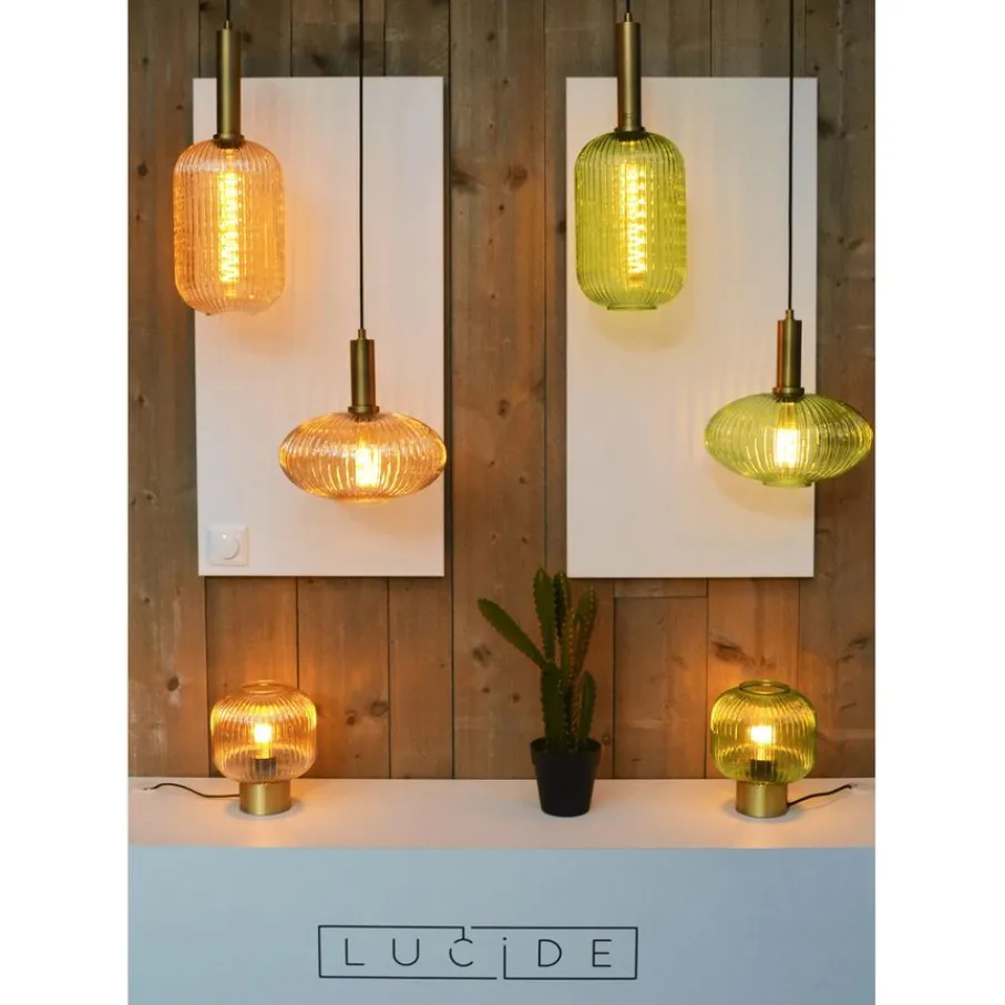 Hanglampen<Lucide Hanglamp Maloto Groen - E27 - Ø 30 cm