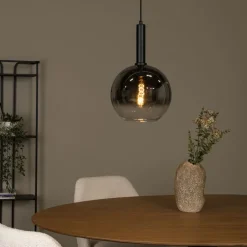 Hanglampen<Lucide Hanglamp Marius Zwart - E27 - Ø 30 cm