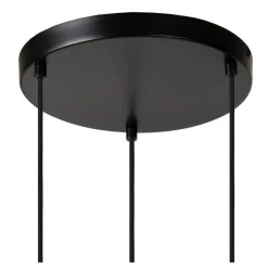 Hanglampen<Lucide Hanglamp Marius Zwart - 3 x E27 - Ø 49 cm