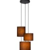 Hanglampen<Lucide Hanglamp Maya Zwart - 3 x E27 - Ø 46 cm