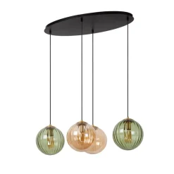 Hanglampen<Lucide Hanglamp Monsaraz Multi - 4 x E27 - 95 cm breed