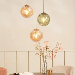 Hanglampen<Lucide Hanglamp Monsaraz Multi - 3 x E27 - Ø 35 cm