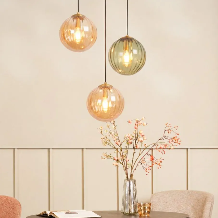 Hanglampen<Lucide Hanglamp Monsaraz Multi - 3 x E27 - Ø 35 cm