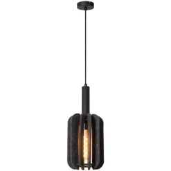 Hanglampen<Lucide Hanglamp Rafal Grijs - E27 - Ø 20 cm