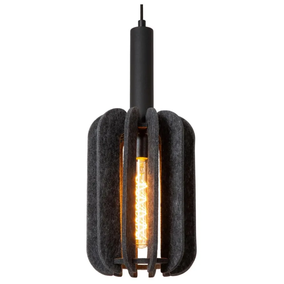 Hanglampen<Lucide Hanglamp Rafal Grijs - 3 x E27 - Ø 50 cm