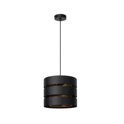 Hanglampen<Lucide Hanglamp Rosas Zwart - E27 - Ø 26 cm