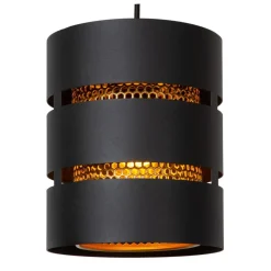 Hanglampen<Lucide Hanglamp Rosas Zwart - 3 x E27 - Ø 43 cm breed