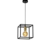 Hanglampen<Lucide Hanglamp Ruben Zwart - E27 - 22 cm breed