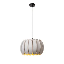 Hanglampen<Lucide Hanglamp Spencer Grijs - E27 - Ø 30 cm