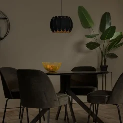 Hanglampen<Lucide Hanglamp Spencer Zwart - E27 - Ø 30 cm