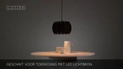 Hanglampen<Lucide Hanglamp Spencer Zwart - E27 - Ø 30 cm