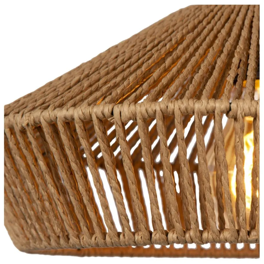 Hanglampen<Lucide Hanglamp Yunkai Naturel - 3 x E27 - Ø 50 cm
