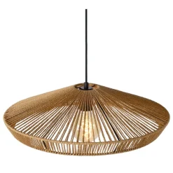 Hanglampen<Lucide Hanglamp Yunkai Naturel - E27 - Ø 50 cm