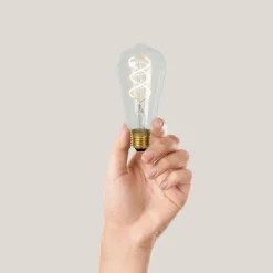 Lichtbronnen<Lucide Lichtbron ST64 Transparant - E27 - Ø 6,4 cm
