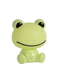 Kinderlampen<Lucide Oplaadbare Kinderlamp Dodo Frog Groen - LED - 25 cm hoog