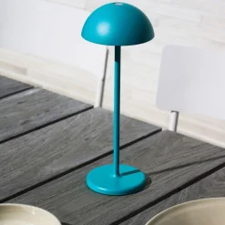 Tafellampen<Lucide Oplaadbare Tafellamp Joy Turkoois - LED - 32 cm hoog