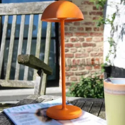 Tafellampen<Lucide Oplaadbare Tafellamp Joy Oranje - LED - 32 cm hoog
