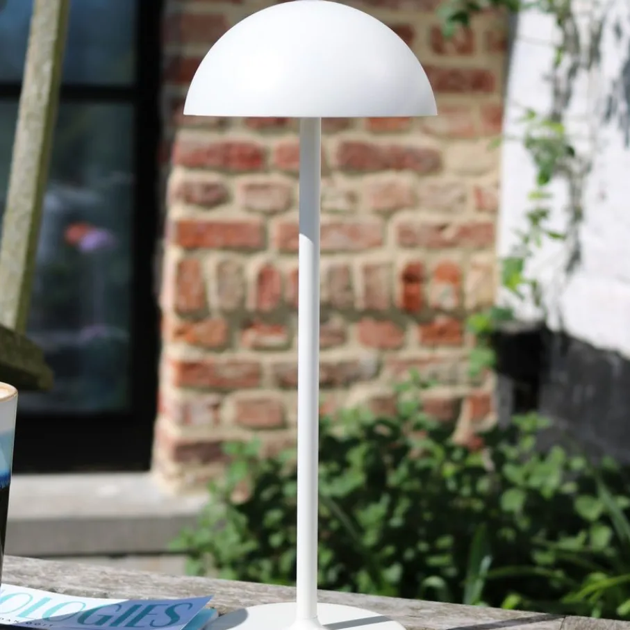 Tafellampen<Lucide Oplaadbare Tafellamp Joy Wit - LED - 32 cm hoog