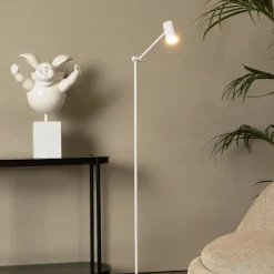 Vloerlampen<Lucide Oplaadbare Vloerlamp Tipik Wit - LED - 138 cm hoog