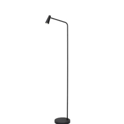 Vloerlampen<Lucide Oplaadbare Vloerlamp Stirling Zwart - LED - 138 cm hoog