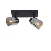 Spots<Lucide Plafondspot Alion Zwart - 2 x E14 - 26x10 cm