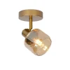 Spots<Lucide Plafondspot Bjorn Goud - E14 - Ø 10 cm