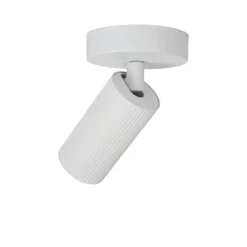 Spots<Lucide Plafondspot Clubs Wit - GU10 - Ø 10 cm