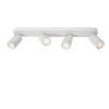 Spots<Lucide Plafondspot Punch Wit - 2 x GU10 - 63 cm breed