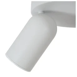Spots<Lucide Plafondspot Punch Wit - 3 x GU10 - Ø 21 xm