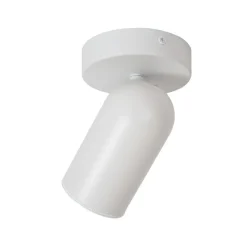 Spots<Lucide Plafondspot Punch Wit - GU10 - Ø 10 cm