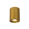 Spots<Lucide Plafondspot Tube Goud - GU10 - Ø 10 cm