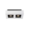Spots<Lucide Plafondspot Xirax Wit - 2 x GU10 - 14x25 cm
