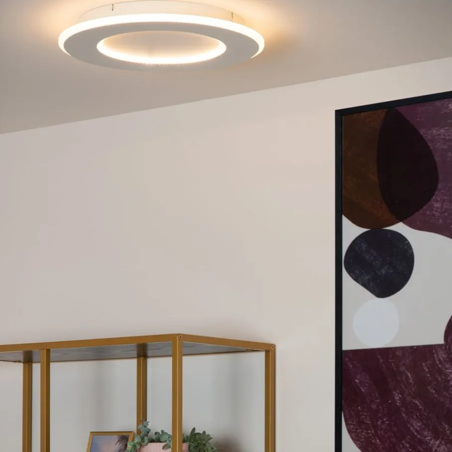 Plafonnières<Lucide Plafonniere Axelle Wit - LED - Ø 40 cm