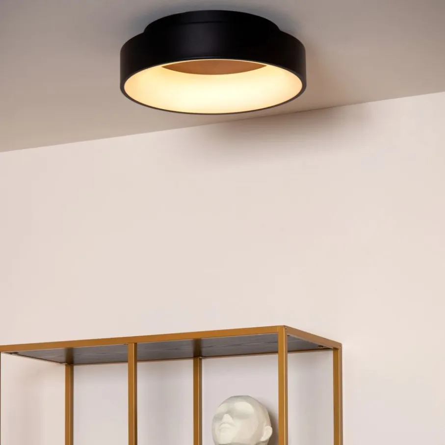 Plafonnières<Lucide Plafonniere Mirage Zwart - LED - Ø 45 cm