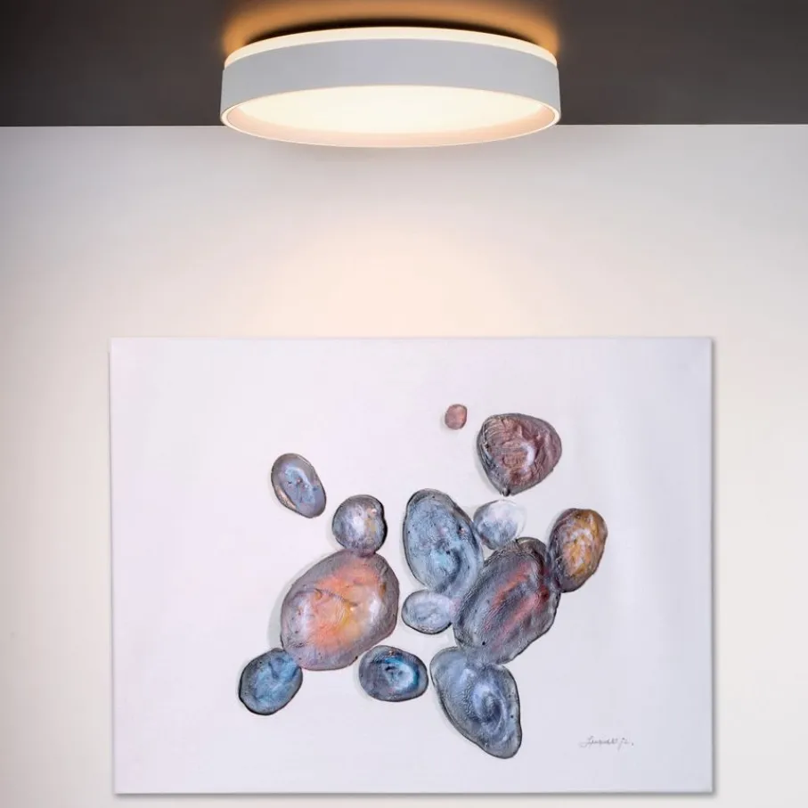 Plafonnières<Lucide Plafonniere Nuria Wit - LED - Ø 40 cm