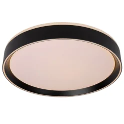 Plafonnières<Lucide Plafonniere Nuria Zwart - LED - Ø 40 cm